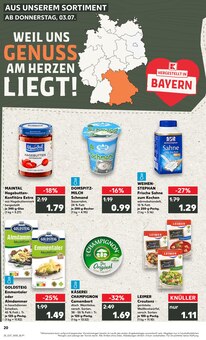 Sahne im aktuellen Kaufland Prospekt (Ingolstadt) Sahne im Kaufland Prospekt "Aktuelle Angebote" mit 62 Seiten (Ingolstadt)