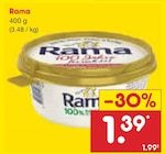 Rama Angebote bei Netto Marken-Discount Kerpen für 1,39 €