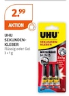 SEKUNDENKLEBER Angebote von UHU bei Müller Osnabrück für 2,99 €