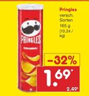 versch. Sorten Angebote von Pringles bei Netto Marken-Discount Stuttgart für 1,69 €