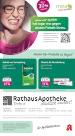 Aktueller mea - meine apotheke Apotheken Prospekt in Büttelborn und Umgebung, "Unsere August-Angebote" mit 4 Seiten, 01.08.2025 - 31.08.2025