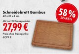 Schneidebrett Bambus Angebote bei EDEKA Albstadt für 27,99 €
