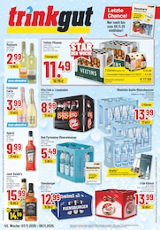 Mineralwasser Angebot im aktuellen Trinkgut Prospekt auf Seite 1