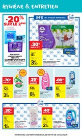 Promos Lessive dans le catalogue "Carrefour market" de Carrefour Market Lessive en promo dans le catalogue Carrefour Market à la page 43