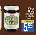 Honig im EDEKA Prospekt Honig von d’arbo im aktuellen EDEKA Prospekt für 5,55 €