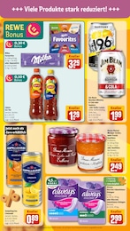 REWE Erdbeeren im Prospekt 