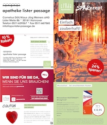 LINDA Premiumapotheke Prospekt für Hannover mit 3 Seiten LINDA Premiumapotheke Prospekt für Hannover: "Aktuelle Angebote", 3 Seiten, 01.11.2025 - 30.11.2025