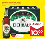 Aktuelles Pilsener oder Export Angebot bei Netto Marken-Discount in Heilbronn ab 10,99 €