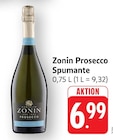 Prosecco Spumante Angebote von Zonin bei EDEKA Wiesbaden für 6,99 €