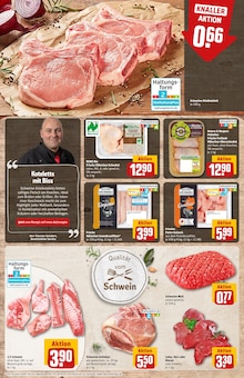 Hackfleisch im REWE Prospekt "Dein Markt" mit 34 Seiten (Jena)