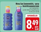 Sun Sonnenmilch von Nivea im aktuellen EDEKA Prospekt für 8,49 €