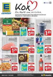 Aktueller EDEKA Prospekt "Aktuelle Angebote" Seite 1 von 28 Seiten für Kerken