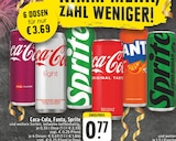 Coca-Cola oder Fanta oder Sprite Angebote bei EDEKA Essen für 0,77 €