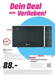 Mikrowelle Angebot im aktuellen MediaMarkt Saturn Prospekt auf Seite 2