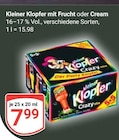 mit Frucht Angebote von Kleiner Klopfer bei GLOBUS Mannheim für 7,99 €