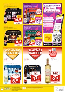 Mineralwasser im aktuellen Netto Marken-Discount Prospekt (Mannheim) Mineralwasser im Netto Marken-Discount Prospekt "DER ORT, AN DEM DU IMMER AUSGEZEICHNETE PREISE FINDEST." mit 2 Seiten (Mannheim)