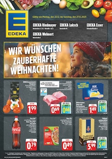 Cola im EDEKA Prospekt "Wir lieben Lebensmittel!" mit 8 Seiten (Würzburg)