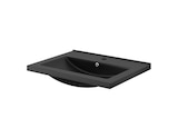 Promo Plan vasque céramique noir "Napold" L. 60 cm à 95,00 € dans le catalogue Brico Dépôt ""