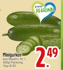 Minigurken Angebote bei EDEKA Ravensburg für 2,49 €