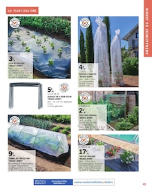 Promo Toile De Paillage dans le catalogue E.Leclerc du moment à la page 45