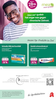 Aktueller mea - meine apotheke Prospekt "Unsere Juni-Angebote" für Thannhausen Aktueller mea - meine apotheke Prospekt für Thannhausen mit Seiten