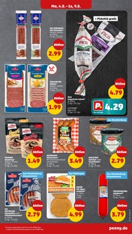 Wurst im Penny Prospekt "Wer günstig will, muss Penny." mit 41 Seiten (Potsdam)