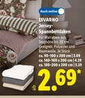 Jersey-Spannbettlaken ca. 90-100 x 200 cm im Angebot bei Lidl in Schwerte Jersey-Spannbettlaken ca. 90-100 x 200 cm Angebote von Livarno bei Lidl Schwerte für 2,69 €