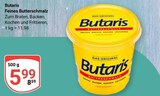 Feines Butterschmalz im Angebot bei GLOBUS in Erlangen Feines Butterschmalz Angebote von Butaris bei GLOBUS Erlangen für 5,99 €