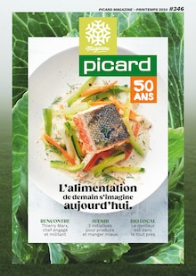 Prospectus Picard de la semaine "L’alimentation de demain s’imagine aujourd’hui." avec 1 pages, valide du 01/04/2024 au 28/04/2024 pour Lyon et alentours