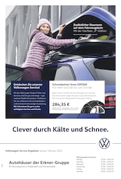 Volkswagen Prospekt für Fürstenwalde mit 1 Seite Volkswagen Prospekt für Fürstenwalde: "Startklar für den Winter", 1 Seite, 01.01.2026 - 28.02.2026