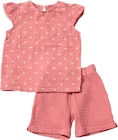 Schlafanzug aus Musselin & mit Blumen-Muster, rosa, Gr. 110/116 von ALANA im aktuellen dm-drogerie markt Prospekt für 14,90 €