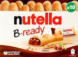 Nutella b-ready - Lidl à Colombes Nutella b-ready en promo chez Lidl Colombes à 1,39 €