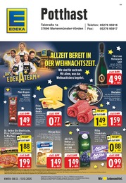 EDEKA Prospekt für Brakel mit 30 Seiten EDEKA Prospekt für Brakel: "Aktuelle Angebote", 30 Seiten, 08.12.2025 - 13.12.2025