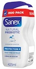 Crème de douche natural prebiotic protection - SANEX en promo chez Intermarché Crème de douche natural prebiotic protection - SANEX dans le catalogue Intermarché