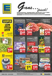 EDEKA Prospekt für Köln mit 28 Seiten EDEKA Prospekt für Köln: "Aktuelle Angebote", 28 Seiten, 19.10.2026 - 24.10.2026