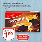 Sandwich-Eis Angebote von Jeden Tag bei GLOBUS St. Ingbert für 1,89 €
