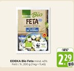 Bio Feta im Angebot bei Hieber in Freiburg Bio Feta Angebote von EDEKA bei Hieber Freiburg für 2,29 €