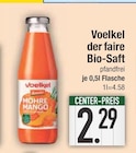 der faire Bio-Saft von Voelkel im aktuellen EDEKA Prospekt für 2,29 €