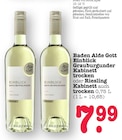 Einblick Grauburgunder Kabinett trocken im Angebot bei E center in Karlsruhe Einblick Grauburgunder Kabinett trocken Angebote von Alde Gott bei E center Karlsruhe für 7,99 €