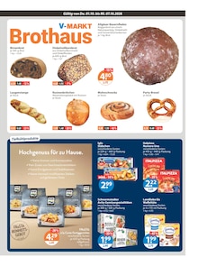 Pizza im V-Markt Prospekt "V-Markt einfach besser einkaufen" mit 21 Seiten (München)