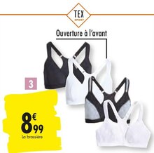 Brassière femme - Carrefour à Vitrolles Brassière femme en promo chez Carrefour Vitrolles à 8,99 €