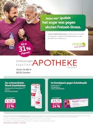 mea - meine apotheke Prospekt für Senden: "Unsere August-Angebote", 4 Seiten, 01.08.2024 - 31.08.2024