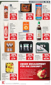 Wurst im aktuellen Kaufland Prospekt (Recklinghausen) Wurst im Kaufland Prospekt "Hier bin ich richtig" mit 78 Seiten (Recklinghausen)