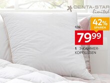 3-Kammer-Kopfkissen bei XXXLutz Möbelhäuser in Germering 3-Kammer-Kopfkissen im Angebot bei XXXLutz Möbelhäuser Germering für 79,99 €