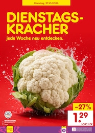 Blumenkohl Angebot & Preis im aktuellen Netto Marken-Discount Prospekt Blumenkohl Angebot im aktuellen Netto Marken-Discount Prospekt auf Seite 8
