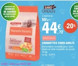 Croquettes chien adulte - NATURE'S VARIETY dans le catalogue E.Leclerc