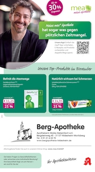 mea - meine apotheke Prospekt Unsere November-Angebote mit 4 Seiten