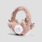 Promo Cache-oreilles fausse fourrure fantaisie taupe fille à 9,09 € dans le catalogue La Halle à Saint-Étienne