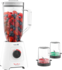 BLENDER LM458110 - MOULINEX - Auchan Hypermarché à Bordeaux BLENDER LM458110 - MOULINEX en promo chez Auchan Hypermarché Bordeaux à 49,99 €