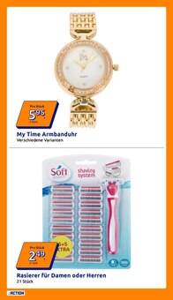 Rasierer im Action Prospekt "Wochenangebote" mit 33 Seiten (Krefeld)